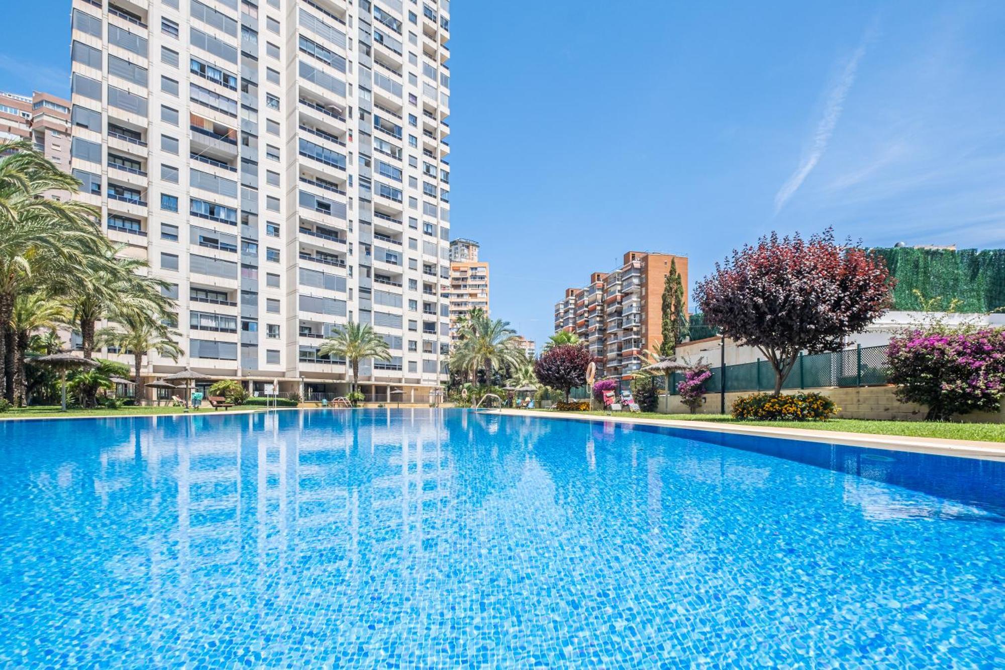 Gemelos 26 23-E Resort Apartment Levante Beach Benidorm Exteriör bild